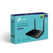 Tp-Link AC750 Wireless Dual Band 4G LTE Router, Black.