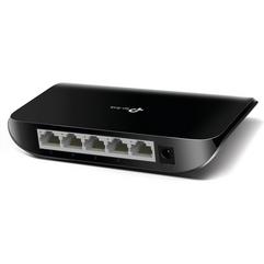 TP-Link 5-Port Gigabit／4-Port PoE+ Tp-Link 5-Port Gigabit Desktop Switch, 4 User Device, Black