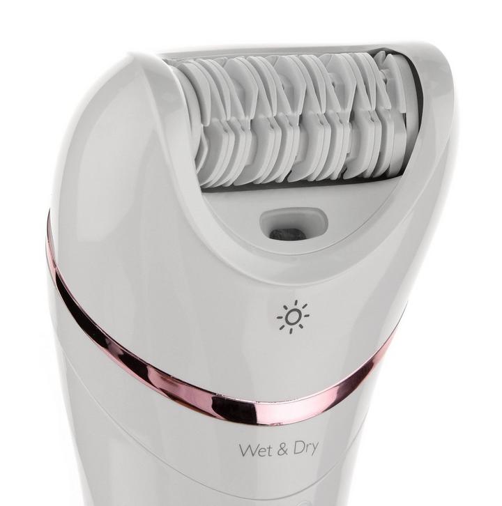 Philips 8000 Series Epilator, Wet & Dry, Cordless, 9 accessories