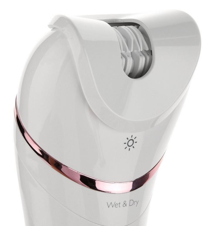 Philips 8000 Series Epilator, Wet & Dry, Cordless, 9 accessories