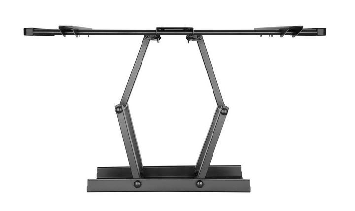 Brateck, X-Large Heavy-duty Full Motion Curved & Flat Panel TV Wall Mount, 60-100", Black