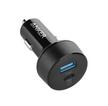 Anker PowerDrive PD2 Car Charger with USB-C to Lightning Cable - Black