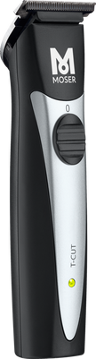 Moser T-Cut Hair Trimmer, High Speed Performance, Low Noise, Black&Silver