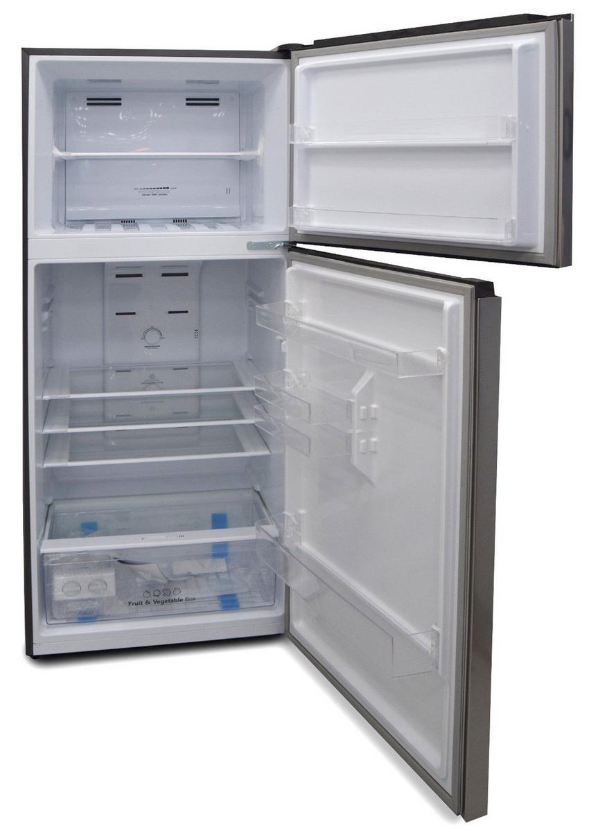 Kelon Top Mounted 490 Liters Double Door Refrigerator, Silver - KRD-49WRS