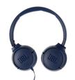 JBL Tune 500 On-Ear Wired Headphones, Blue