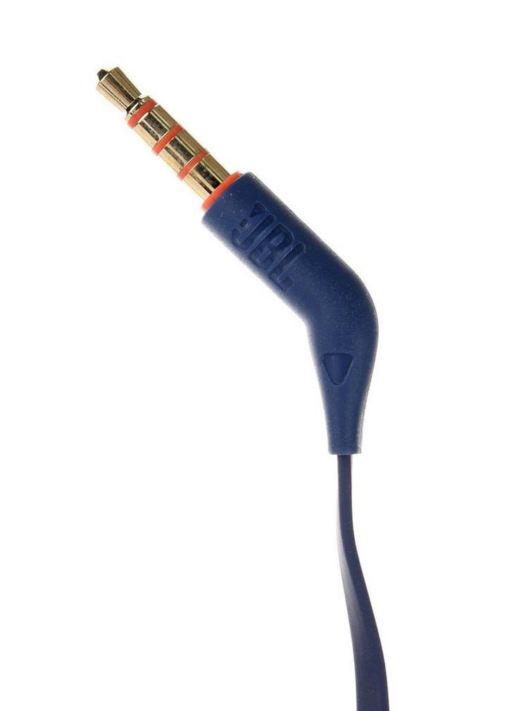 JBL Tune 500 On-Ear Wired Headphones, Blue