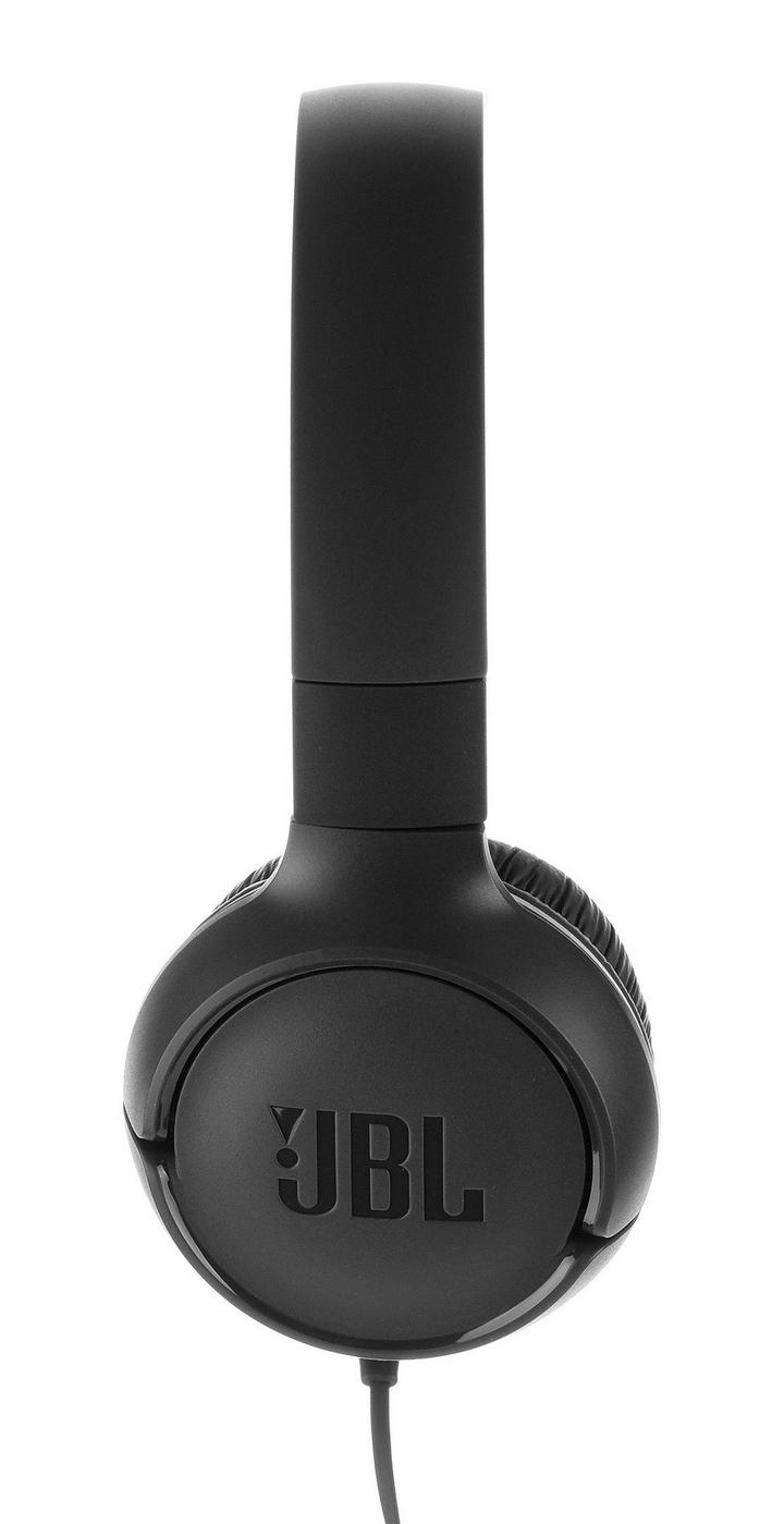 JBL Tune 500 On Ear Wired Headphones Black eXtra