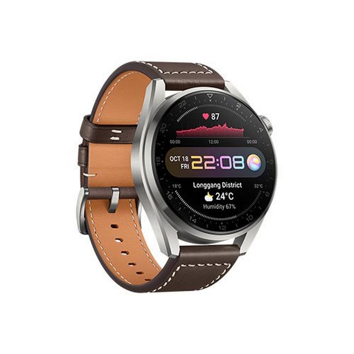 Huawei Smart Watch Pro, 48mm AMOLED Touch Screen, Leather Strap