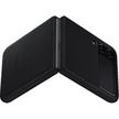Samsung Galaxy Z Flip 3 Leather Cover, Black