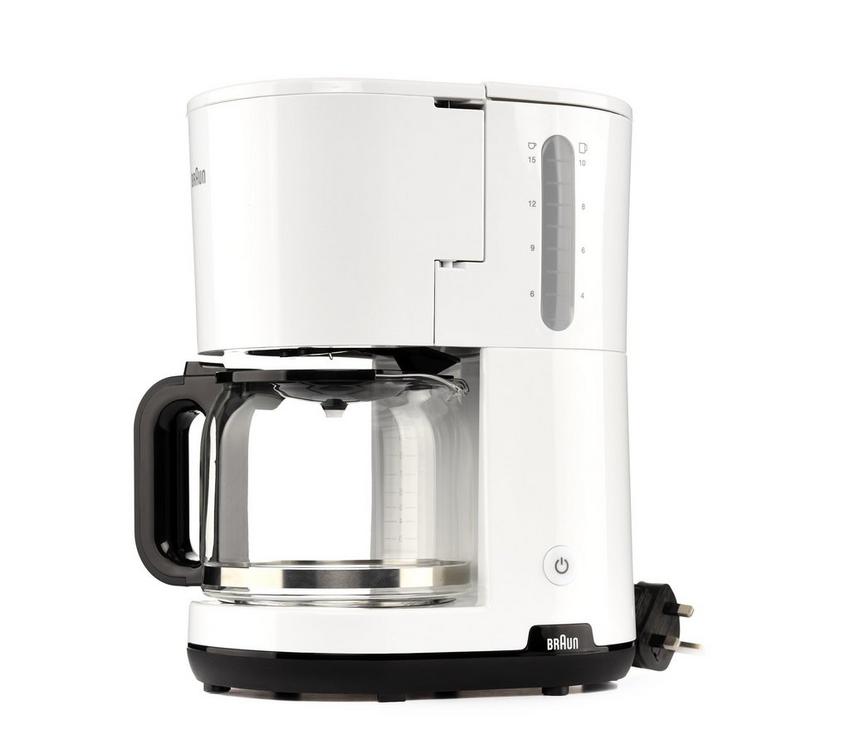 Braun coffee maker white best sale