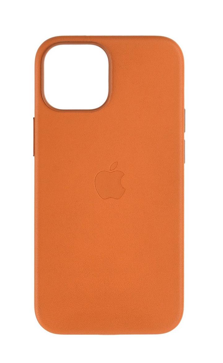 iPhone 13 Leather Case with MagSafe ,Golden Brown