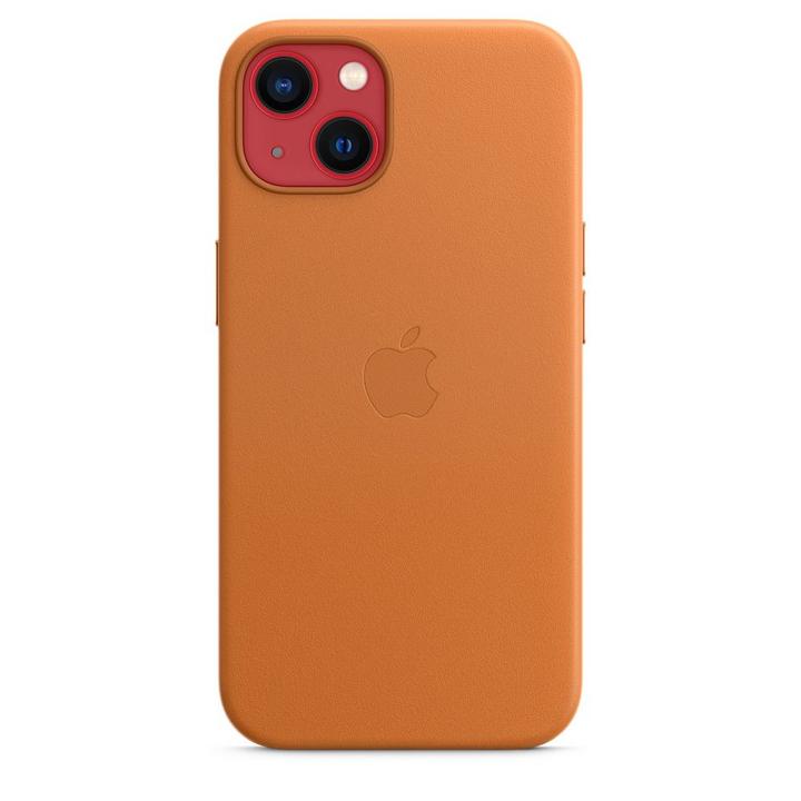 iPhone 13 Leather Case with MagSafe ,Golden Brown