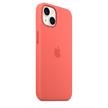 iPhone 13 Silicone Case with MagSafe ,Pink Pomelo