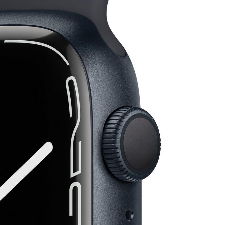Apple Watch Nike Series 7 GPS + Cell, 41mm Midnight Case with Anthracite/Black Nike Sport Band