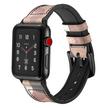 Jinya Premium Leather Band, Connection with Apple Watch 38mm&40mm, Pink
