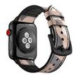 Jinya Premium Leather Band, Connection with Apple Watch 38mm&40mm, Pink