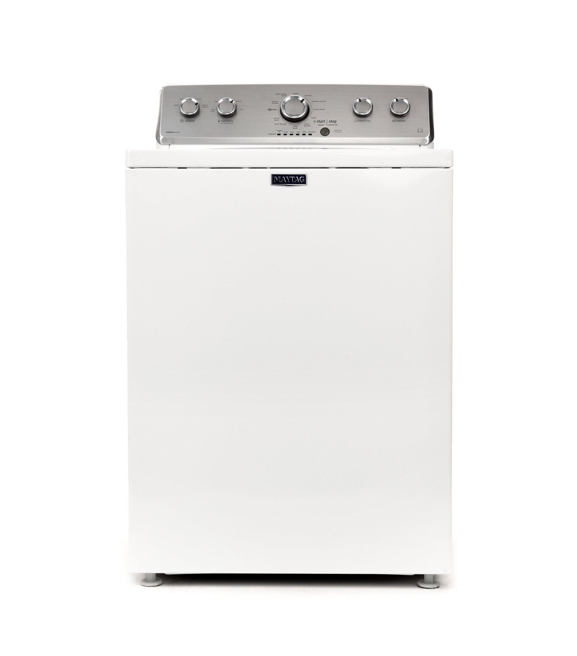 Maytag Top Load Auto Washer, 12kg, 12 Wash Cycles, 5 Knobs, 770rpm,White 3