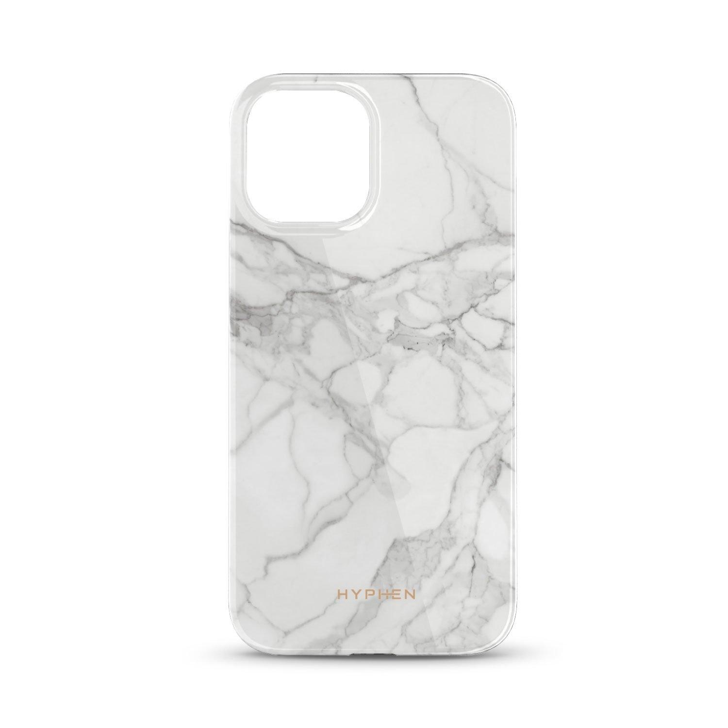 Hyphen LUXE iPhone 13 Pro Max Marble Case, Black