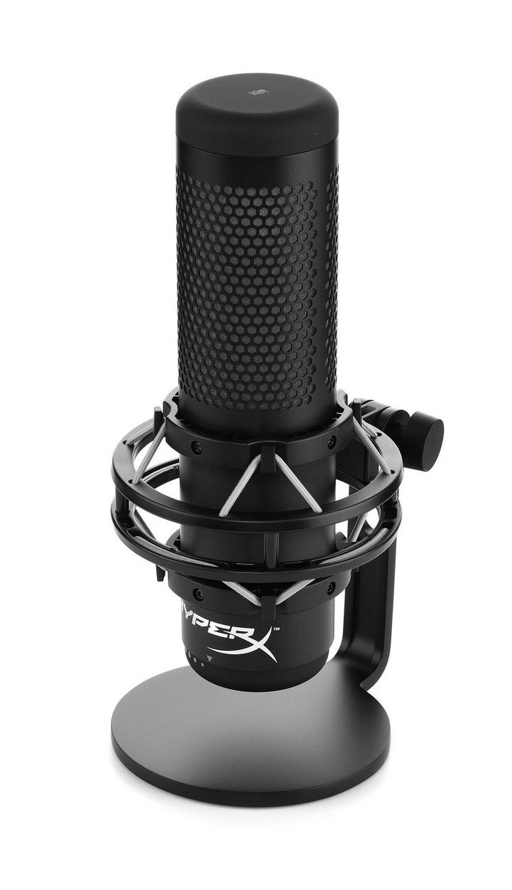 HYPERX QuadCast S Standalone Gaming Microphone, Black. - eXtra