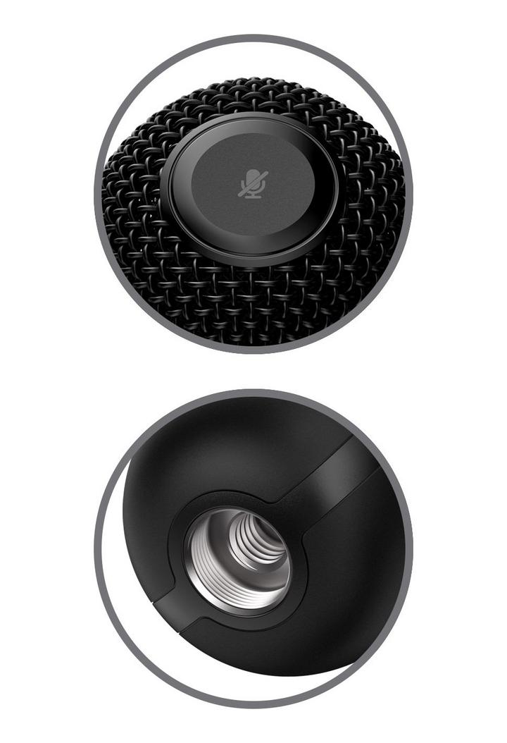 HYPERX SoloCast, Gaming Microphone, Black.