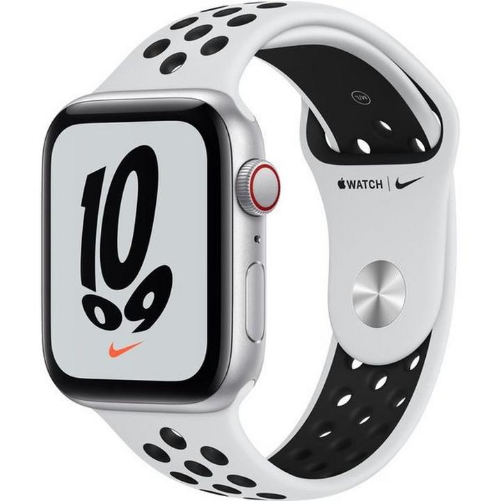 Apple Watch Nike SE, GPS+ Cellular, 40MM, Silver,Platinum/Black