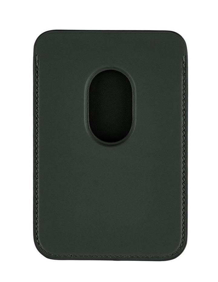Apple iPhone Leather Wallet with MagSafe, Sequoia Green - eXtra