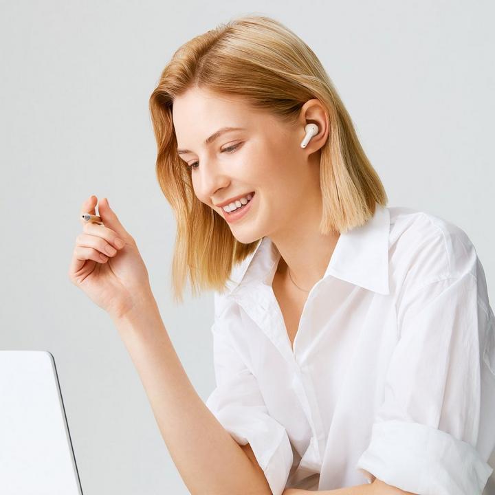 إل جي تون فري إف بي 9، سماعات أذن لاسلكية، خاصية التعقيم، أبيض