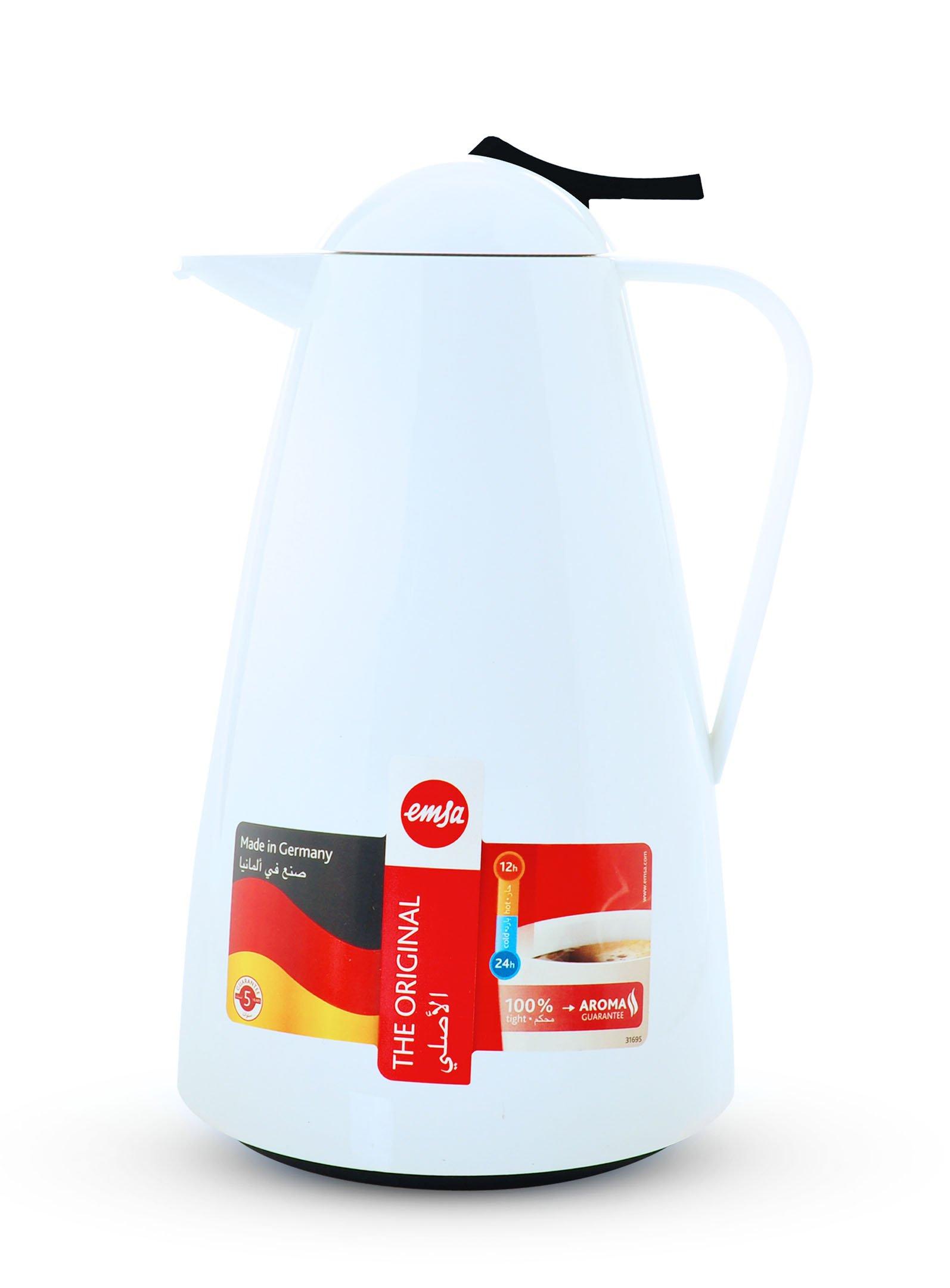 Emsa Salsa Thermal Jug Quick Tip 1.5L, White 3