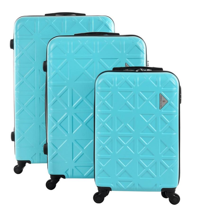 Turquoise luggage online set