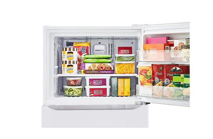 LG Refrigerator 17.2Cu.ft, Freezer 6Cu.ft, Inverter Compressor, White