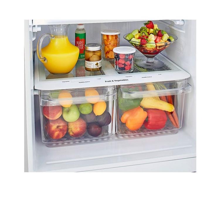 LG Refrigerator 17.2Cu.ft, Freezer 6Cu.ft, Inverter Compressor, White