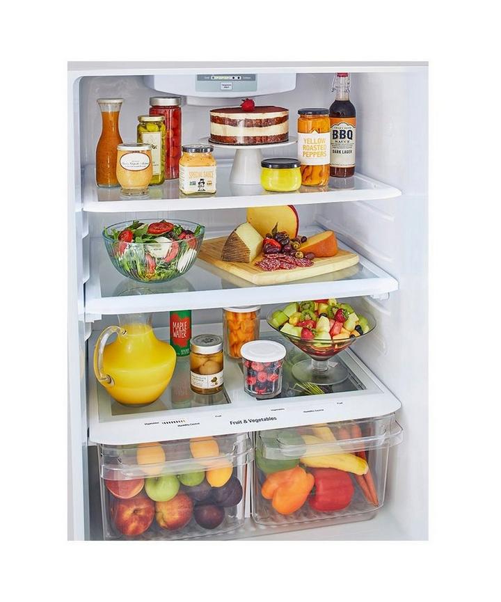 LG Refrigerator 17.2Cu.ft, Freezer 6Cu.ft, Inverter Compressor, White