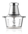 ClikonLarge Food Chopper With Garlic Peeler Glass Bowl, 2.0L , 350W, Silver