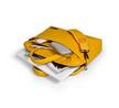 Port Zurich Topload Bag, Leather, 13.3 Inch, Yellow