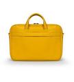 Port Zurich Topload Bag, Leather, 13.3 Inch, Yellow