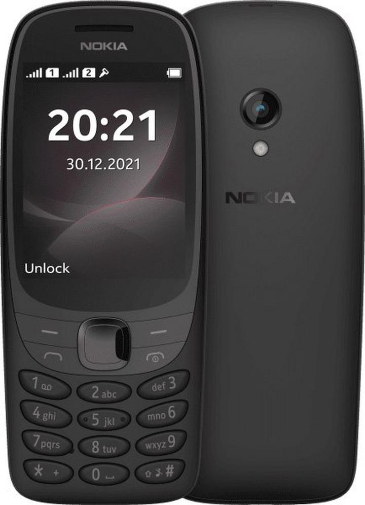 نوكيا 6310 تي إيه - 1400 دي إس ، 2.8 بوصة،  الجيل الثاني، أسود