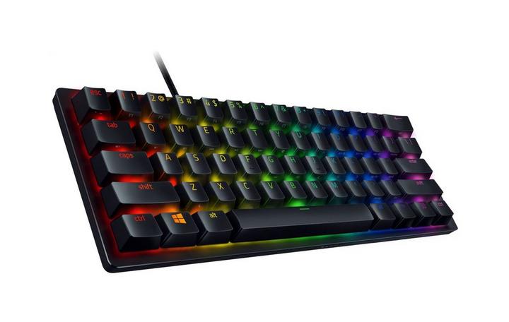 RAZER Huntsman Mini Switch, Gaming Keyboard with Razer Optical Switch, Purple