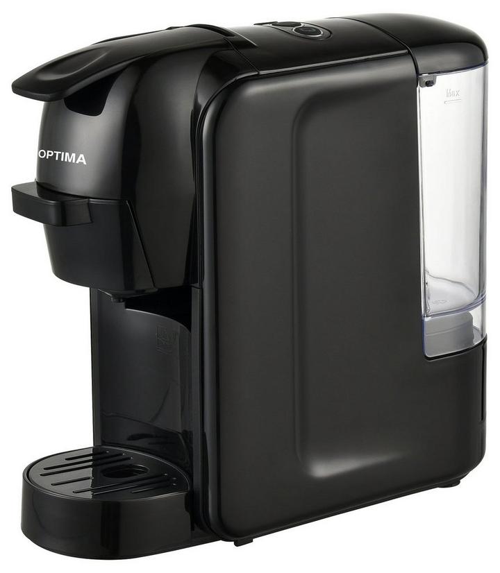 Optima Coffee Machine Plastic Body 0.6L 1450W Black