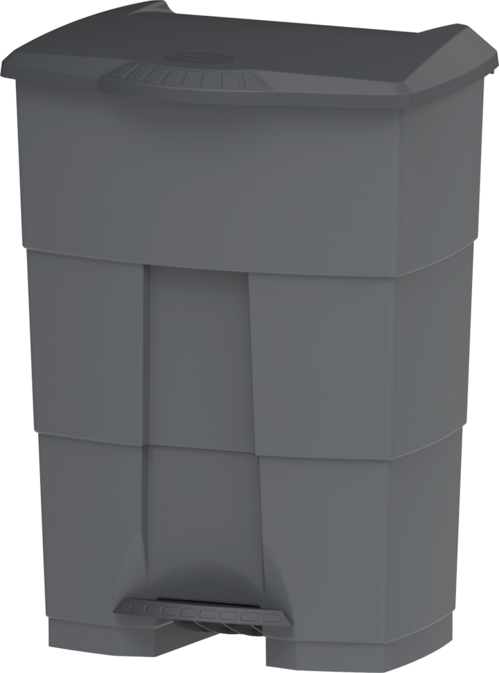 Cosmoplast, Step On Waste Bin 70 Liters, Grey