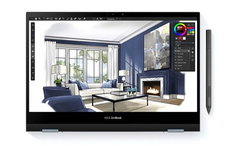 Asus ZenBook Flip 13, Intel Core i7, 16GB, 1TB SSD, 13.3 Inch, Grey.