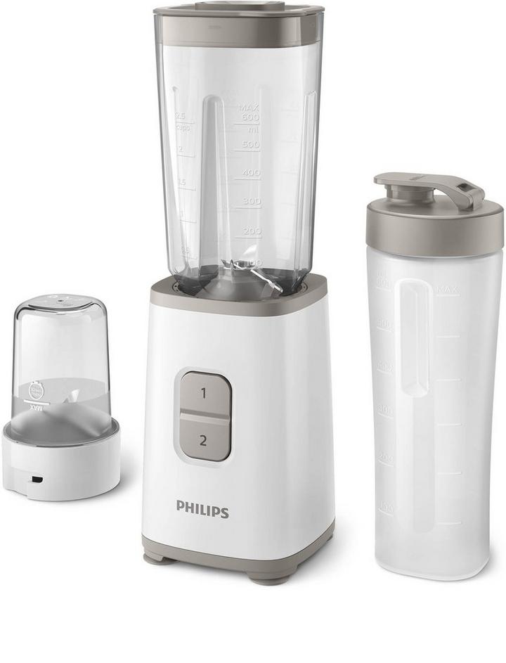 Philips Daily Collection Mini Blender, 350W, 1.0 L, White
