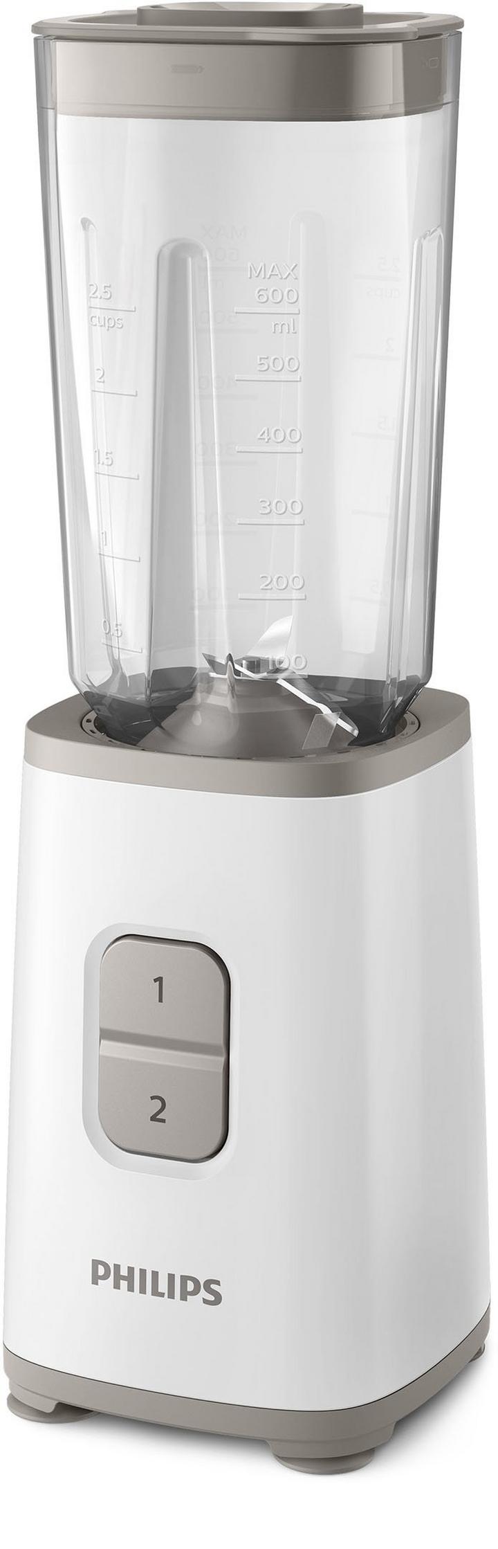 Philips Daily Collection Mini Blender 350W 1.0 L White eXtra