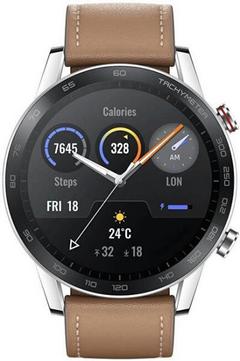HONOR Magic Watch 2 46MM with Stainless Steel Dial Flex Brown eXtra