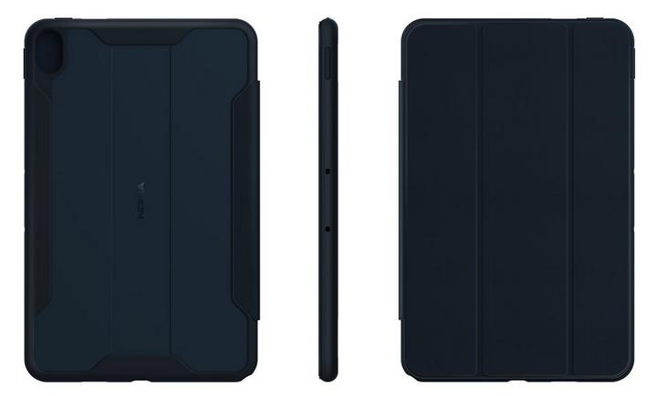 Nokia T20 Rugged Flip Tablet Cover, Blue
