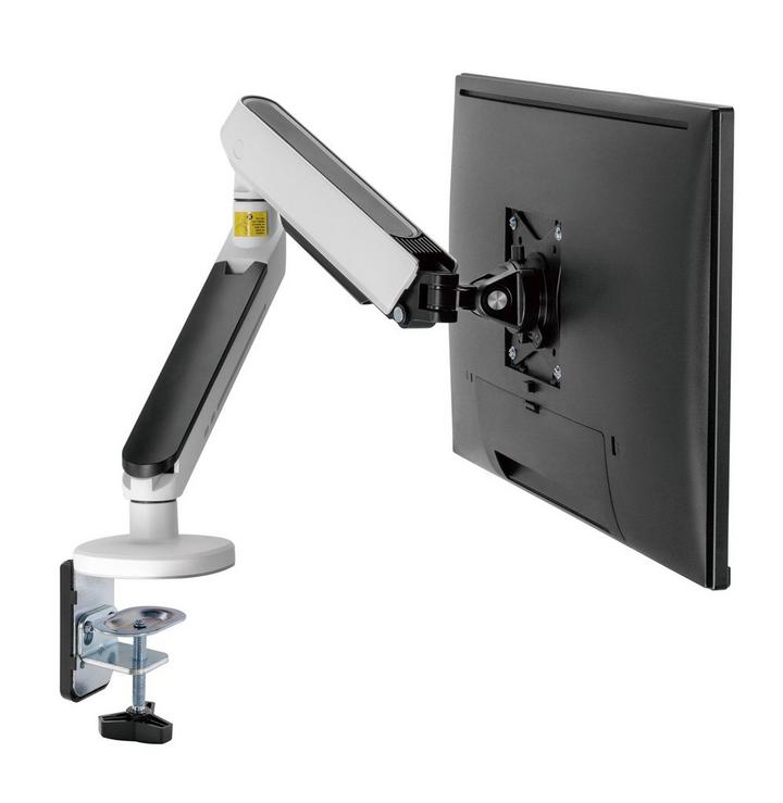 FIT GEAR, Gaming Monitor Arm with RGB Lighting, Screen Size: 17"-32",White