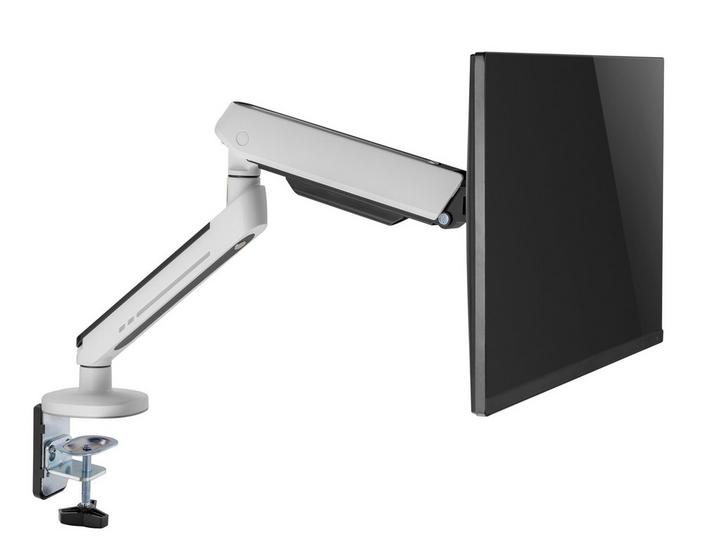 FIT GEAR, Gaming Monitor Arm with RGB Lighting, Screen Size: 17"-32",White