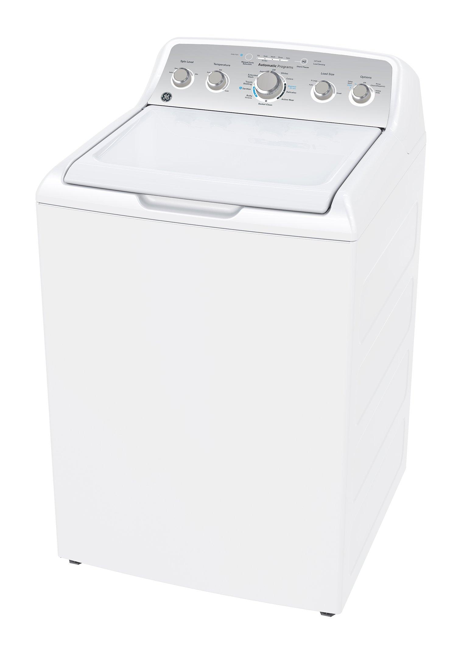 GE GTW460ASJWW 27 Inch Top Load Washer With 14 Wash Cycles,, 54 OFF