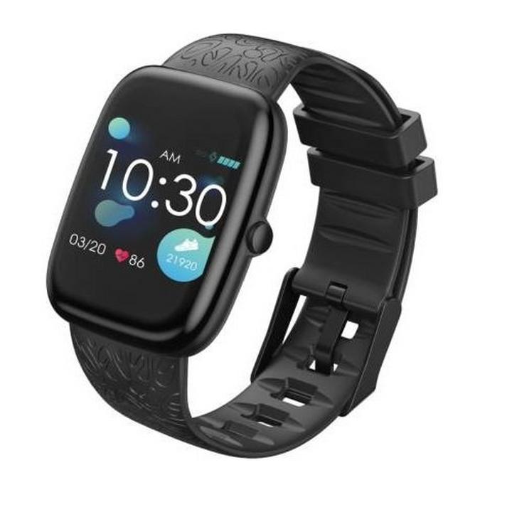 Oraimo Bluetooth Smart Watch, 1.69-Inch, Black.