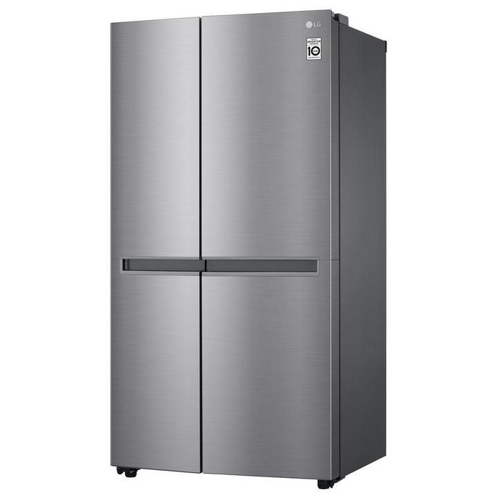 Lg silver deals fridge freezer