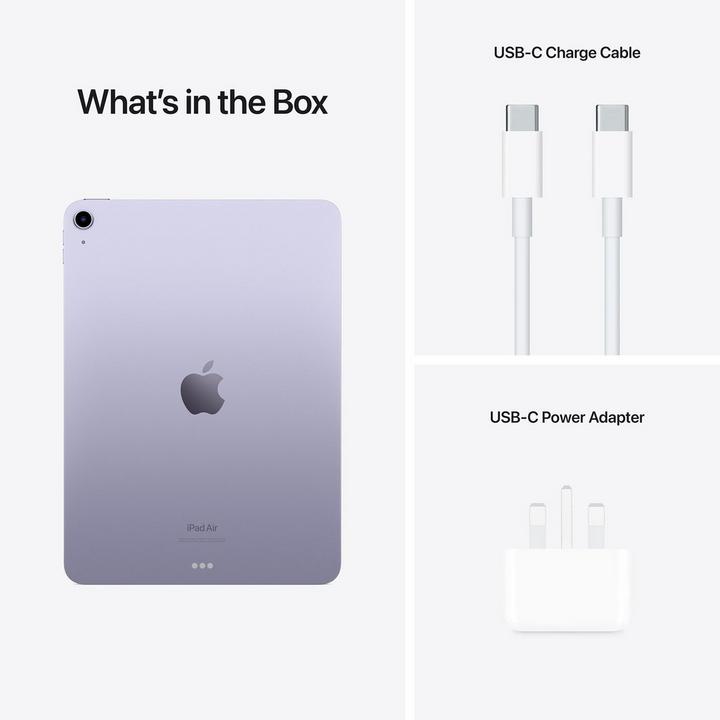Apple iPad Air 5,WI-FI, 10.9 inch, 256GB, Purple